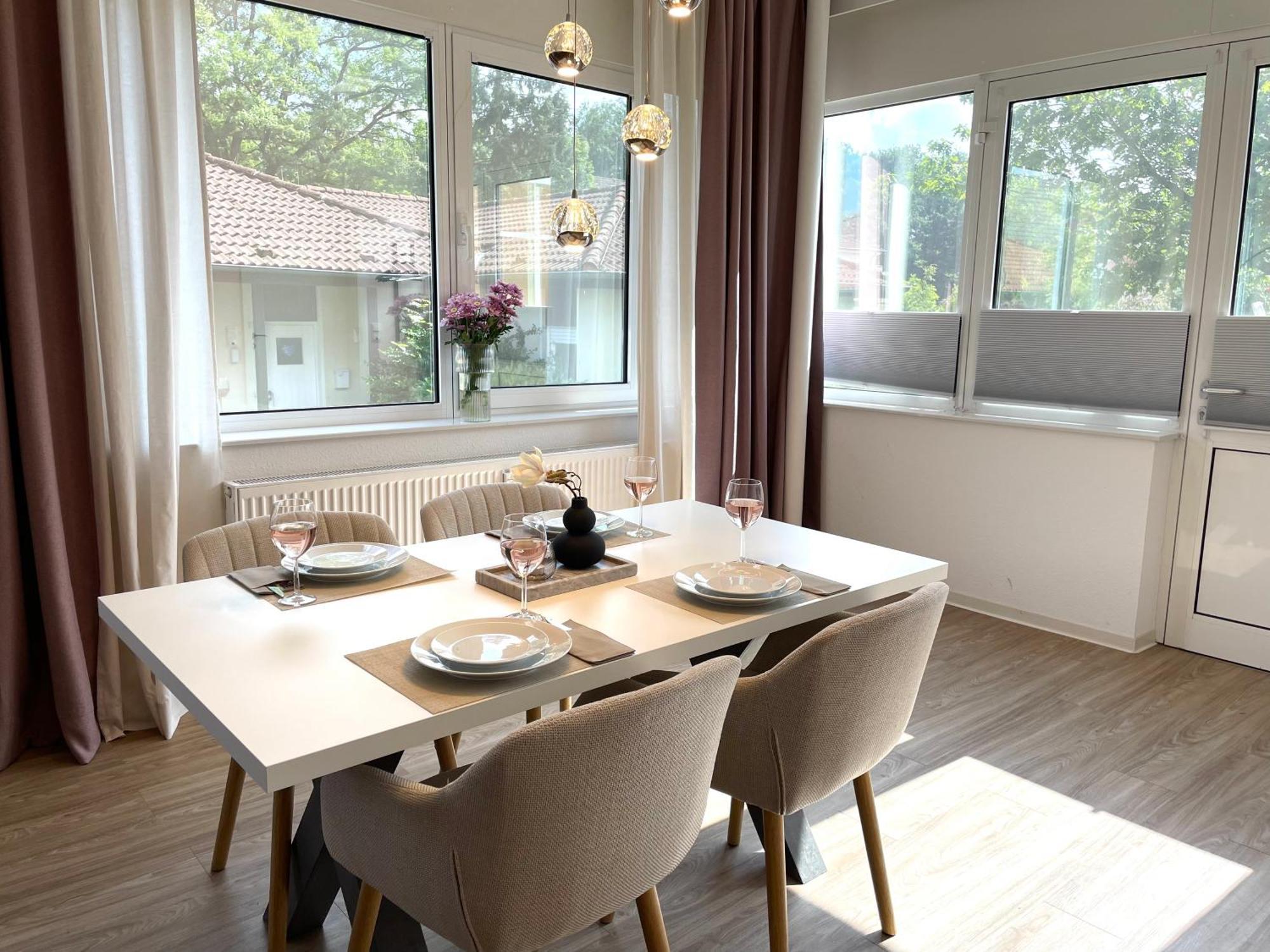 Zentrale Ruheoase Mit Terrasse Vila Bad Rothenfelde Exterior foto